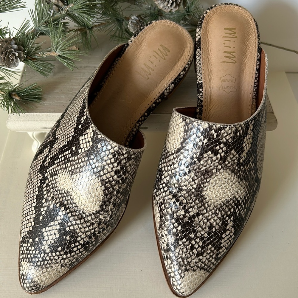 Mi.iM Python Print Mules Size: 7.5 GUC